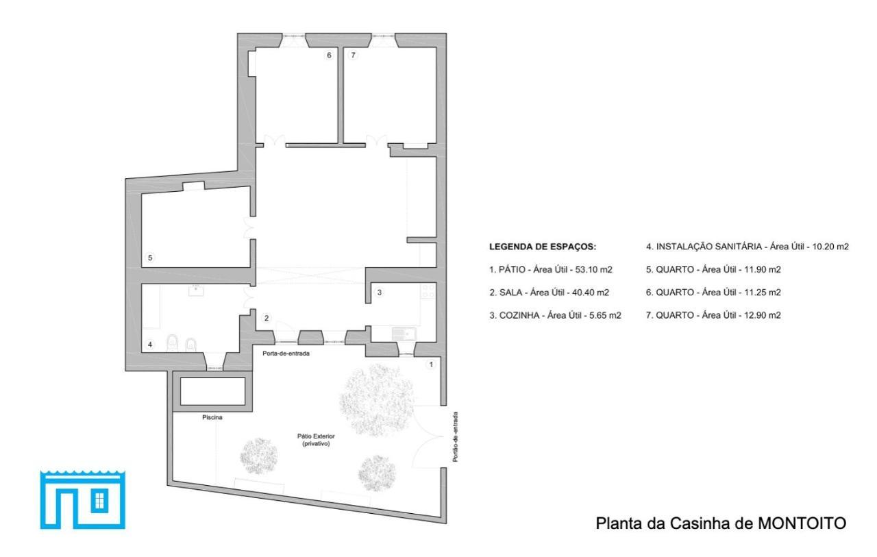 Casinha De Montoito Villa Eksteriør billede